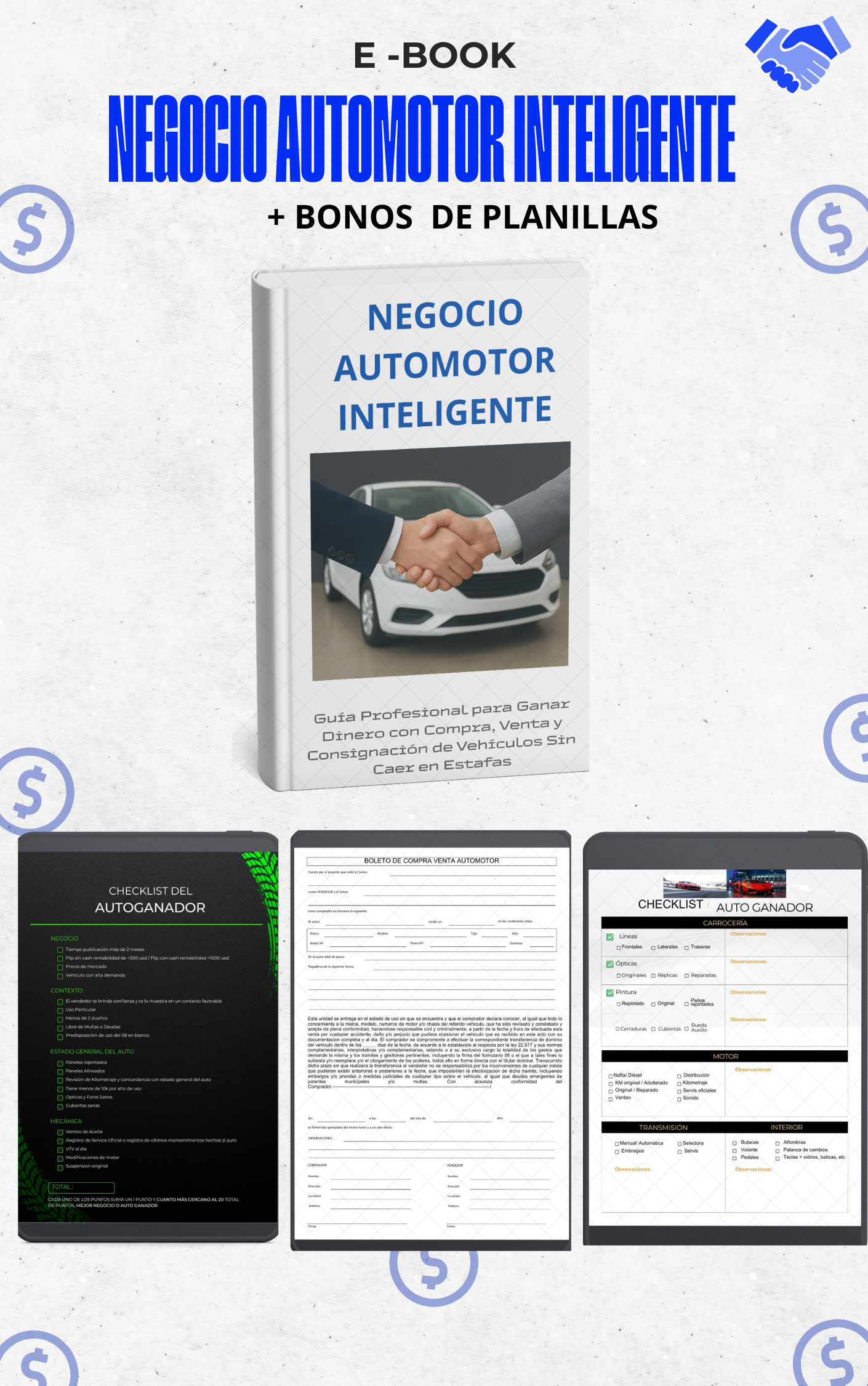 NEGOCIO AUTOMOTOR INTELIGENTE: Guía Profesional para Ganar Dinero con Compra, Venta y Consignación de Vehículos Sin Caer en Estafas
